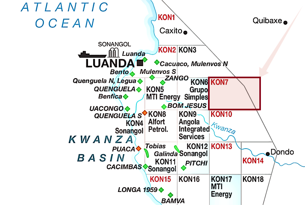 KON 7 Oil Block — Angola